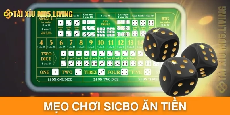 Bỏ túi mẹo chơi Sicbo ăn tiền