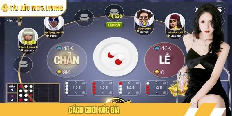 cách chơi xóc đĩa