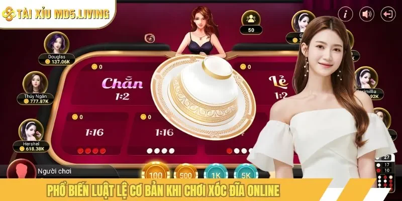 Phổ biến luật lệ cơ bản khi chơi xóc đĩa online